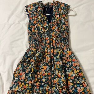 Anthropologie Multicolor Floral Kids Dress